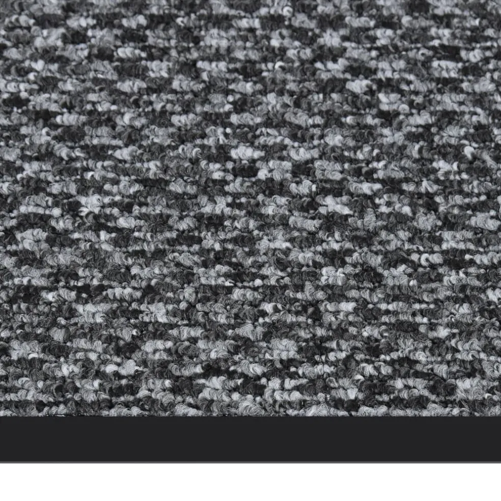 vidaXL Deurmat 40x60 cm grijs