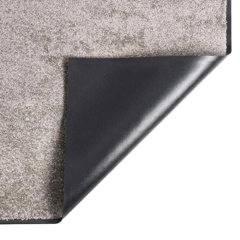 vidaXL Deurmat 40x60 cm grijs