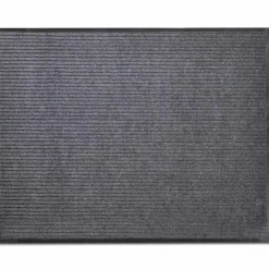 vidaXL Deurmat 90x60 cm PVC grijs