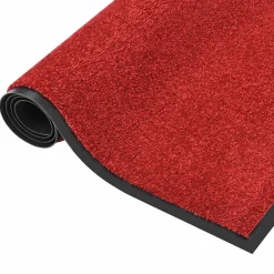 vidaXL Deurmat 40x60 cm rood