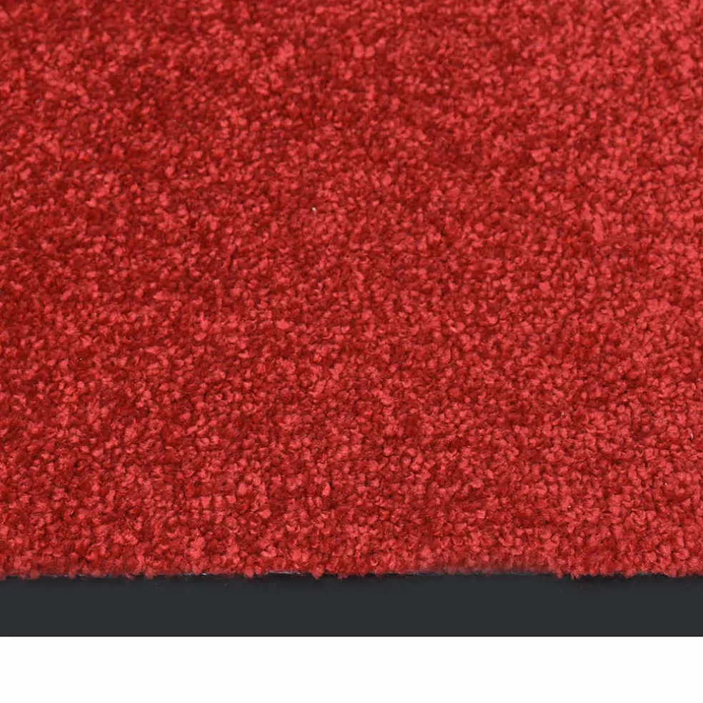 vidaXL Deurmat 40x60 cm rood