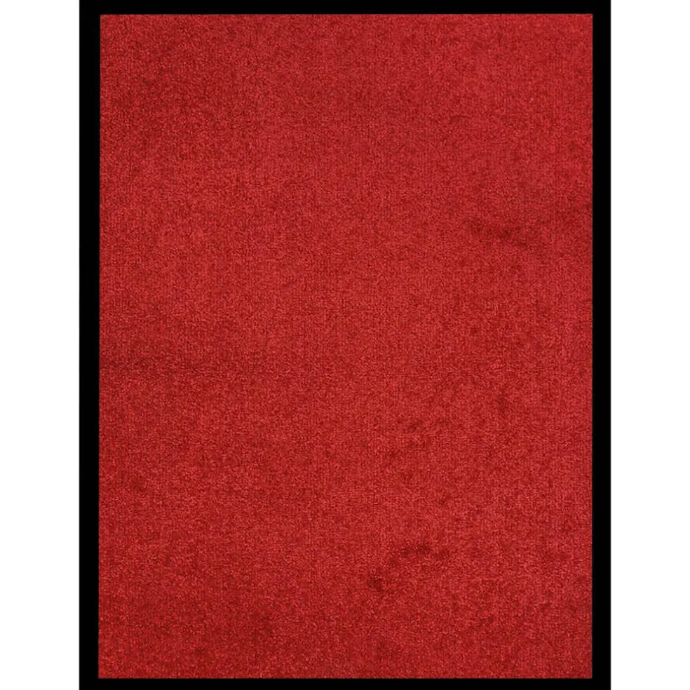vidaXL Deurmat 40x60 cm rood