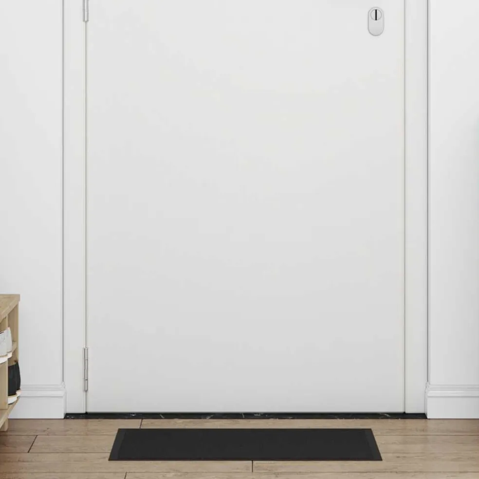 vidaXL Deurmat 40x60 cm zwart