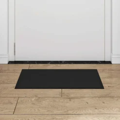 vidaXL Deurmat 40x60 cm zwart