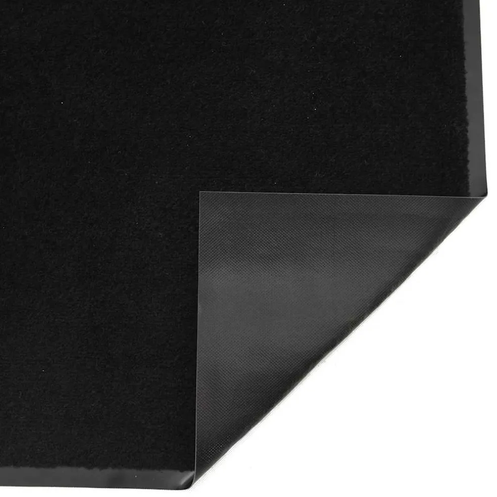 vidaXL Deurmat 40x60 cm zwart