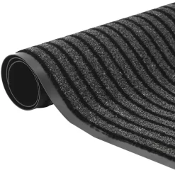 vidaXL Deurmat Zwart 60 x 90 cm Polypropyleen