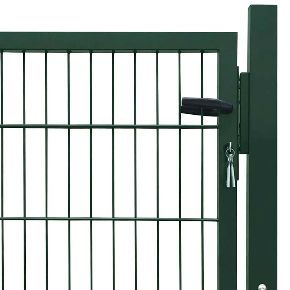 vidaXL 2D Hekpoort (Enkel) Groen 100x80 cm