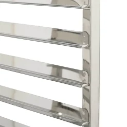 vidaXL Dienbladenwagen met 12 GN-bakken 75x55x87 cm roestvrij staal