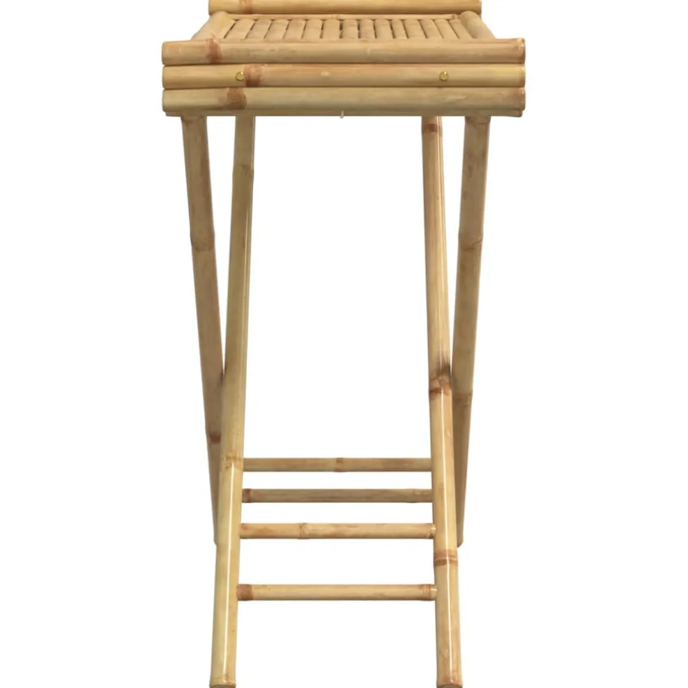 vidaXL Dienbladtafel inklapbaar 70,5x42,5x80 cm bamboe