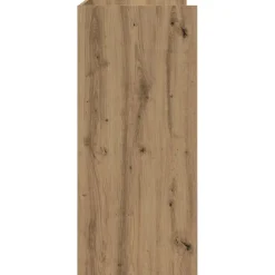 vidaXL DJ Tafel Artisanaal eiken 102 x 45 x 102 cm Bewerkt hout