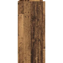 vidaXL DJ Tafel Oud hout 102 x 45 x 102 cm Bewerkt hout