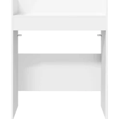 vidaXL DJ Tafel Wit 102 x 45 x 102 cm Bewerkt hout