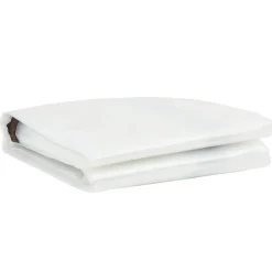vidaXL Doorzichtig zeildoek met zeilringen 1x2 m polyethyleen