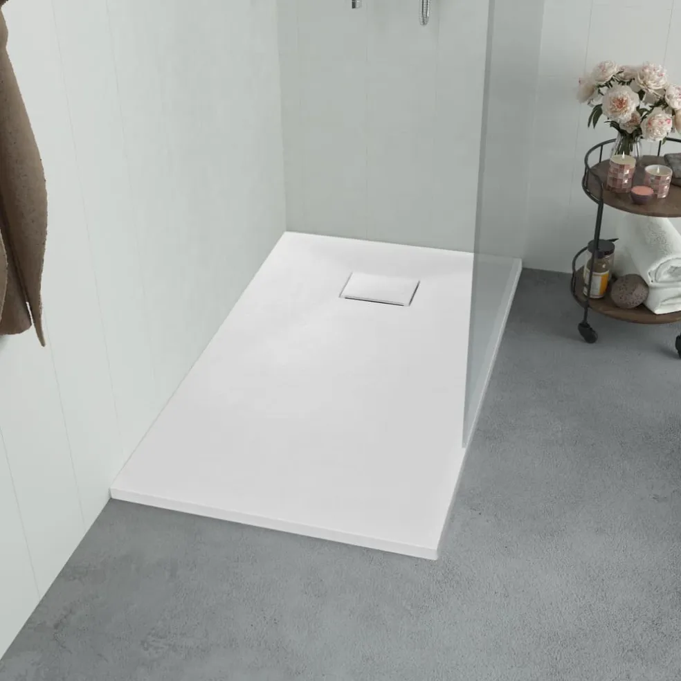 vidaXL Douchebak 80x80 cm SMC wit