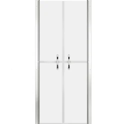 vidaXL Douchedeur 71x190 cm ESG mat