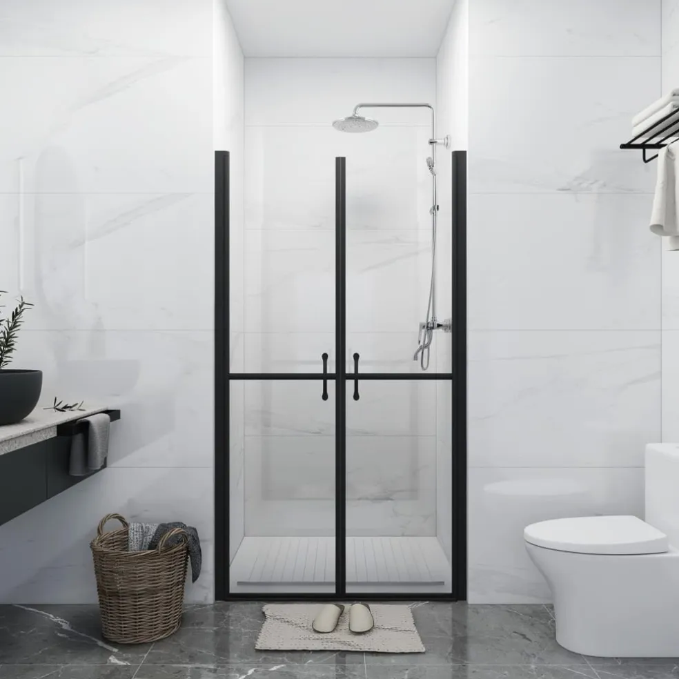 vidaXL Douchedeur (68-71)x190 cm ESG transparant