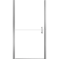 vidaXL Douchedeur 91x195 cm gehard glas