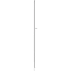 vidaXL Douche en badscherm 140 x 168 cm 7 panelen met handdoekrek
