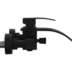 vidaXL Douchemengkraan Zwart G 1/2 inch