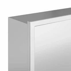 vidaXL Douche Niche zilver 60 x 20 x 9,5 cm Roestvrij staal