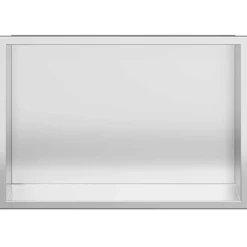 vidaXL Douche Niche zilver 30 x 20 x 9,5 cm Roestvrij staal
