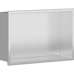 vidaXL Douche Niche zilver 30 x 20 x 9,5 cm Roestvrij staal