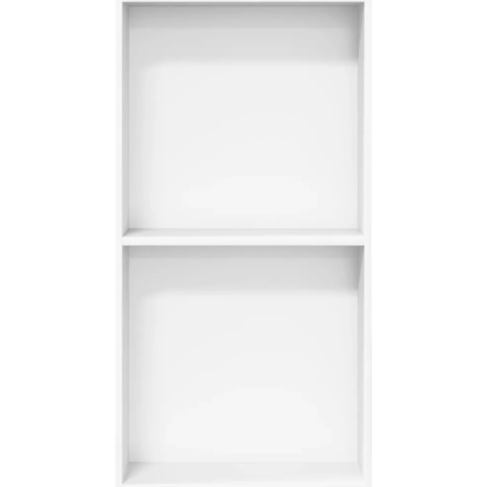 vidaXL Douchenis 32x62x9 cm roestvrijstaal matwit