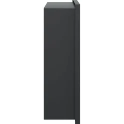 vidaXL Douchenis 32x32x9 cm roestvrijstaal matzwart