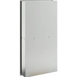 vidaXL Douchenis 32x62x9 cm roestvrijstaal geborsteld zilverkleurig