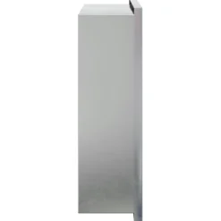 vidaXL Douchenis 32x32x9 cm roestvrijstaal geborsteld zilverkleurig