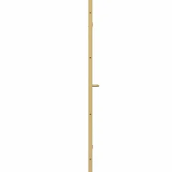 vidaXL Douche Omhulsel Transparant en Goud 120 x 140 cm