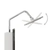 vidaXL Douchepaneel 18x45,5x130 cm glas zwart
