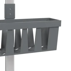 vidaXL Doucherek 30x15x(67-105) cm aluminium