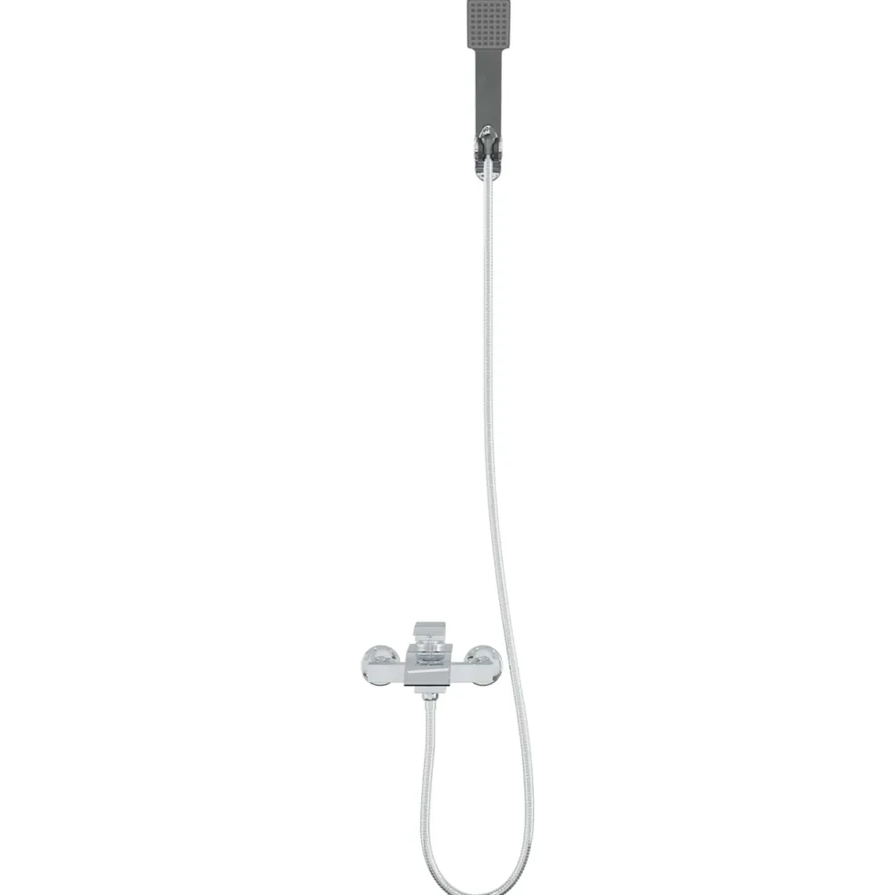 vidaXL Doucheset Chroom G 1/2 inch
