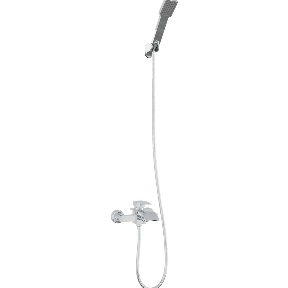 vidaXL Doucheset Chroom G 1/2 inch