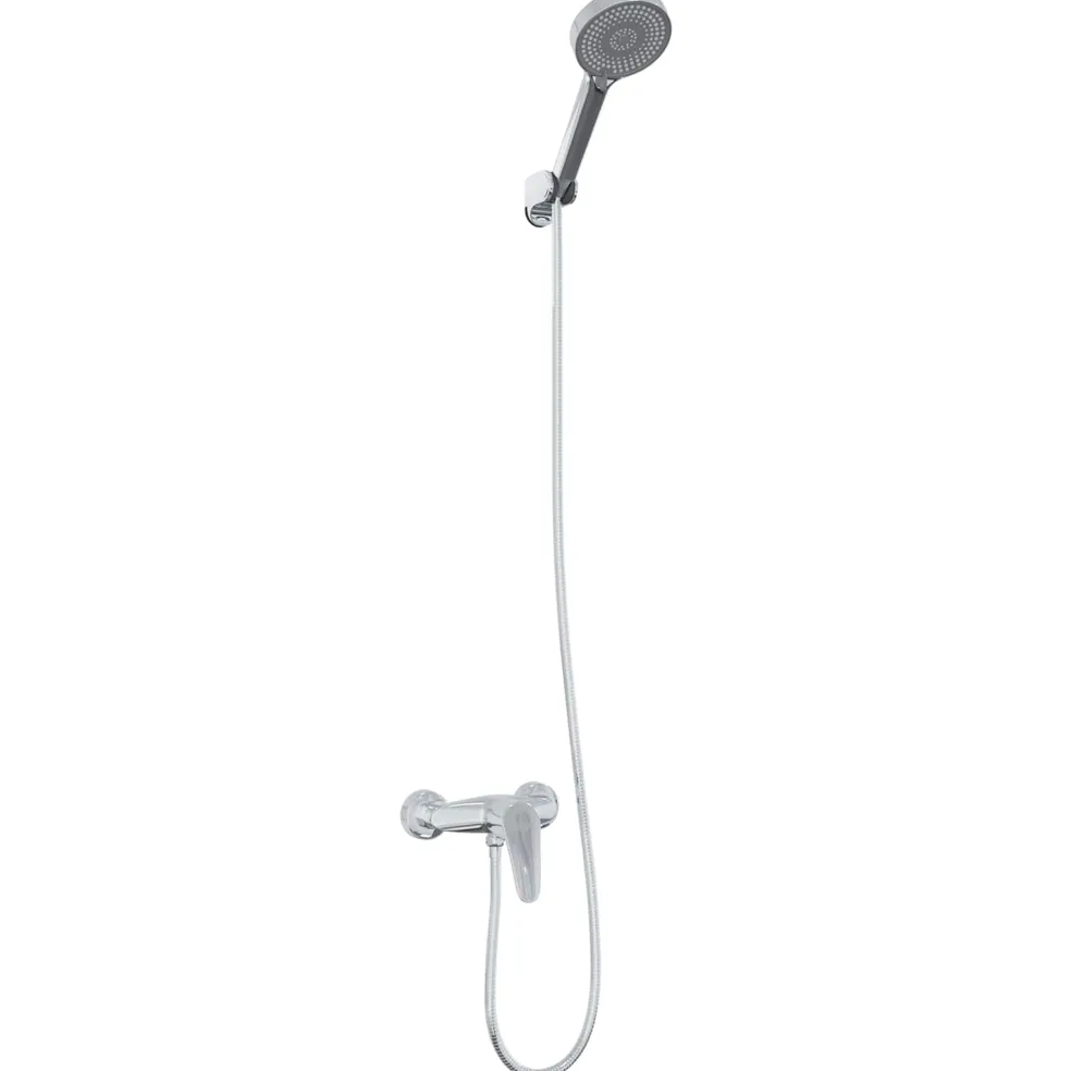 vidaXL Doucheset Chroom G 1 / 2 inch