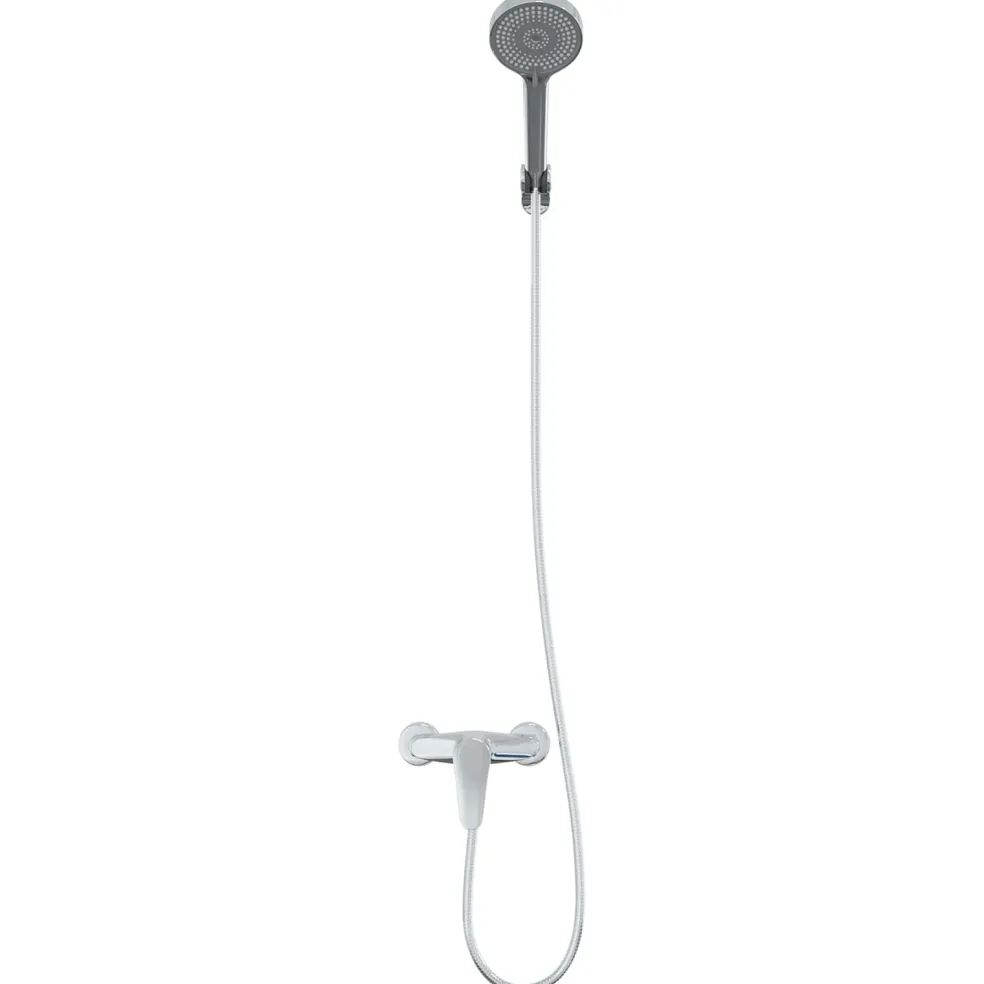 vidaXL Doucheset Chroom G 1 / 2 inch
