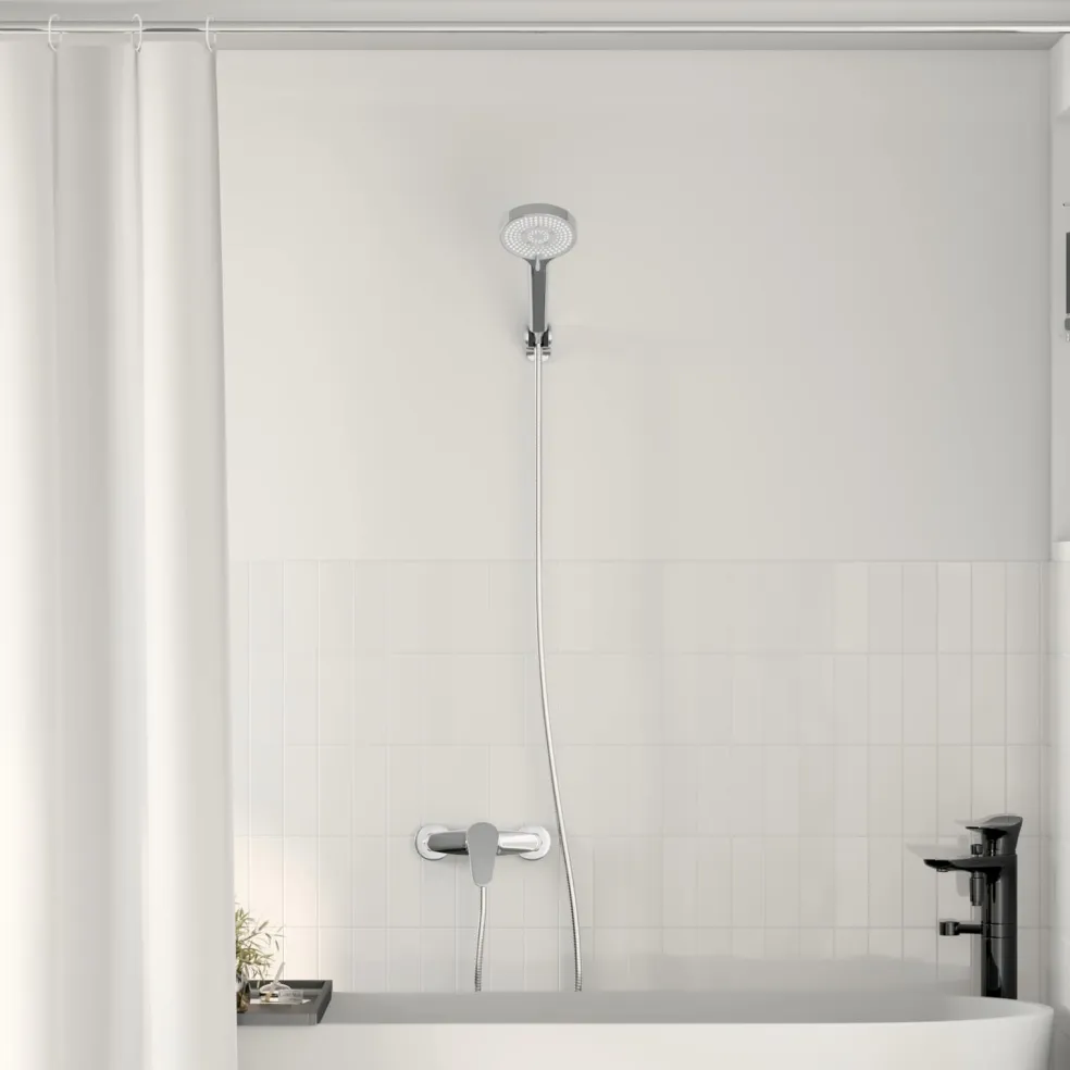 vidaXL Doucheset Chroom G 1 / 2 inch
