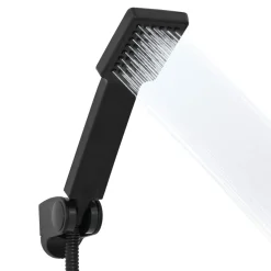 vidaXL Doucheset Zwart G 1/2 inch