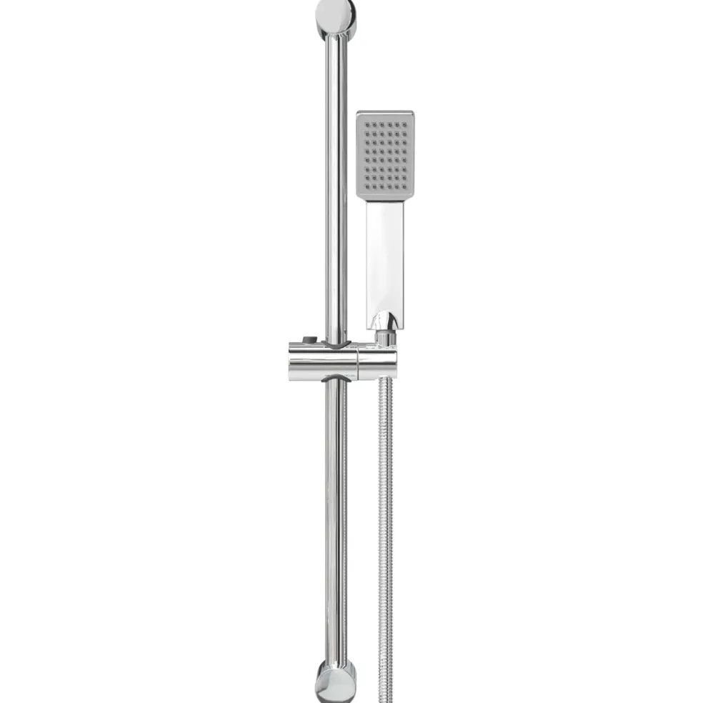 vidaXL Douchesysteem set Chroom 70 cm Roestvrij staal