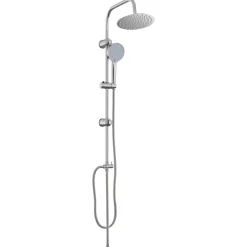 vidaXL Douche systeem zilver 47 x 20 x 95 cm Roestvrij staal