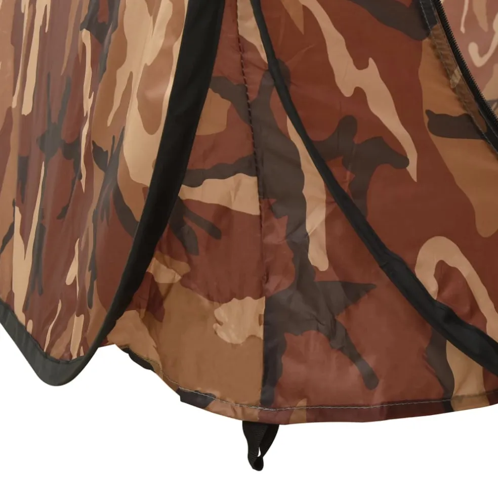 vidaXL Douchetent pop-up camouflage