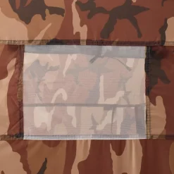 vidaXL Douchetent pop-up camouflage