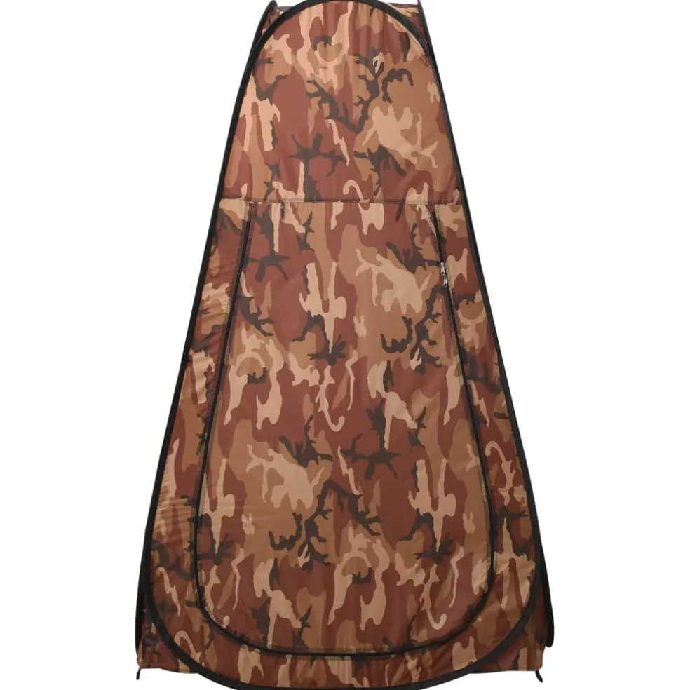 vidaXL Douchetent pop-up camouflage