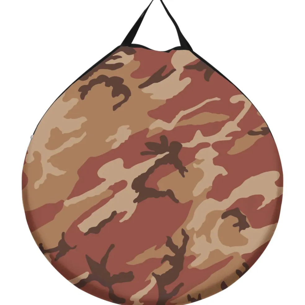 vidaXL Douchetent pop-up camouflage