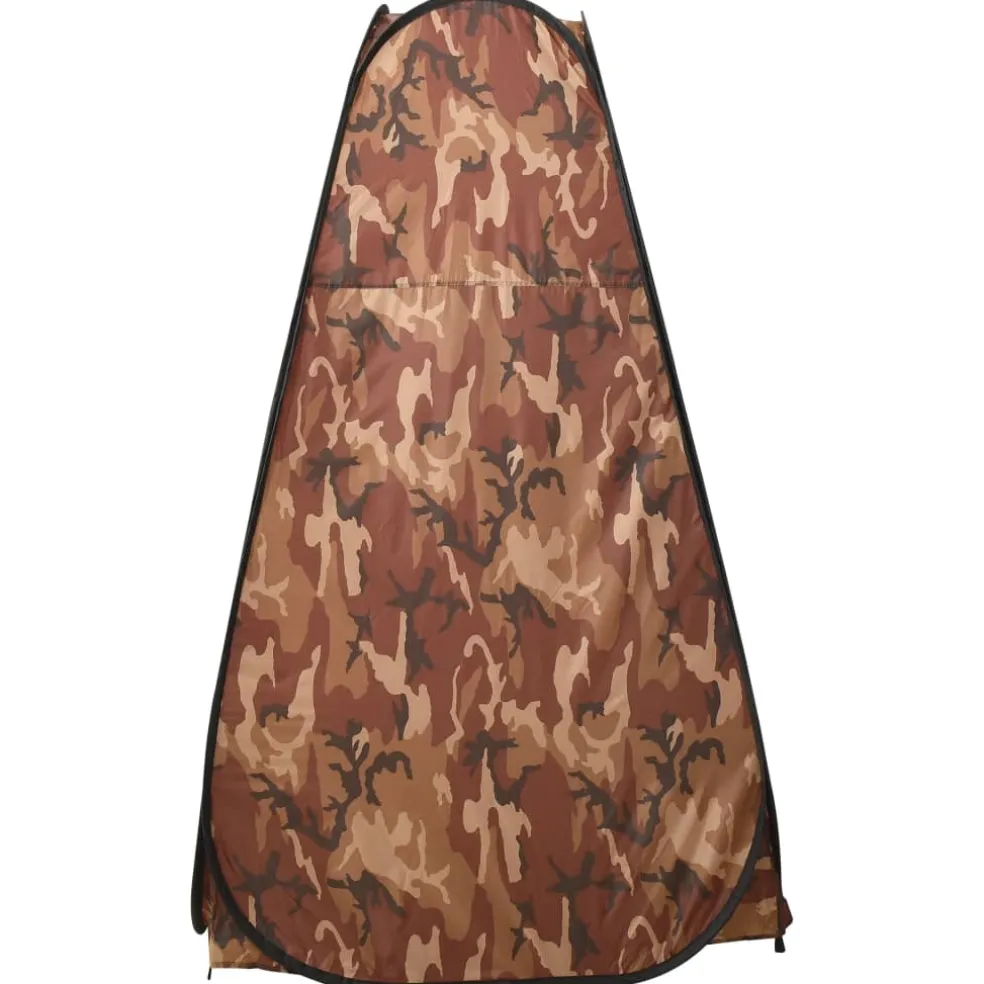 vidaXL Douchetent pop-up camouflage