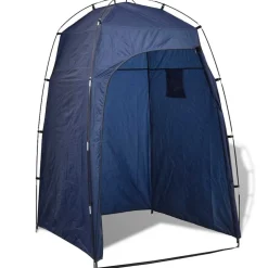 vidaXL Douche-/WC-/omkleedtent blauw