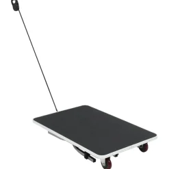 vidaXL Draagbare honden kaptafel met wielen