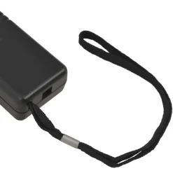 vidaXL Draagbare metaaldetector zwart
