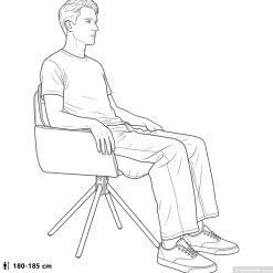vidaXL Draai Eetstoelen 4 st Kunstleer Grijs 59 x 59,5 x 90 cm
